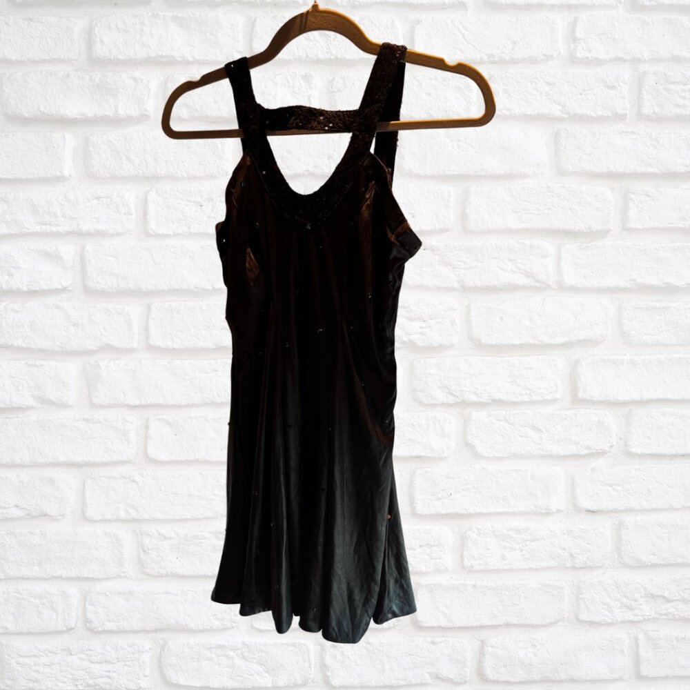 Ladies’ Black Sequin Dress – Medium Theatrical Costume,‎ Evening Wear, Cabaret